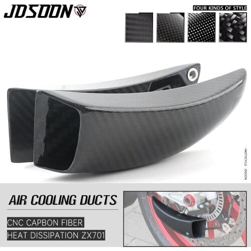 Carbon Fiber Air Ducts Brake Cooling Mounting kit Air Cooling Ducts System For HONDA CBR1000R CBR 1000R 2017-2018