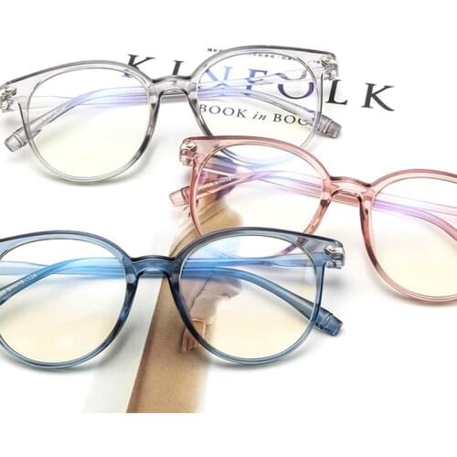 Fashion Anti-blue Glasses Student Computer Mobile Phone Goggles All-match Retro Glasses Plastic Material Universal