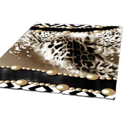 Fashion Leopard Pattern Carpet On The Floor 3D Printed Big Carpet Living Room Soft Sponge Bathroom Mat Absorb Anti-slip ковер