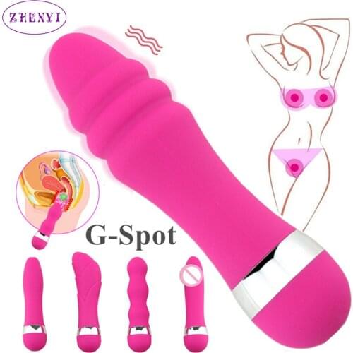 Multi-Speed Mini Vibrator Anal Plug G-Spot Vibration Dildo Masturbation Erotic Clit Massager Adult Sex Toys For Women Men Shop