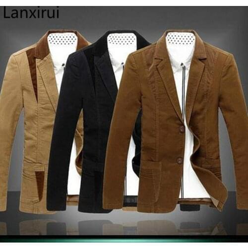 Mens Plus Size 7XL 6XL Blazers Autumn Man classical Jackets Suit Slim fit Blazer masculino Cool Trendy jaqueta masculina 72202