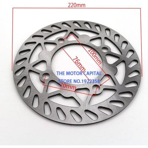 Newest 190mm 200mm 210mm 220mm rear Brake Disc Disk Rotor for Pit Dirt Bike Quad Motorcycle Motocross