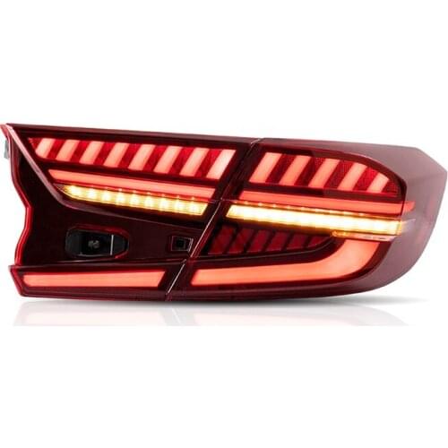 Goodmolds Factory wholesales 10th Sequential 2019 tail lamp full led tail lights 2018 2019 For Honda Accord