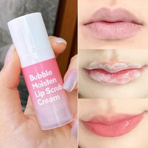 Removal Lip Scrub Cosmetics Bubble Moisten Lip Scrub Makeup Exfoliating Moisturizing Full Lips Lip Gloss Dead Skin Gel