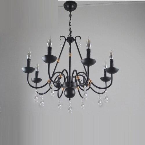 Industrieel Touw Light Crystal Industrial Decor De Techo Moderna Lampen Modern Luminaire Suspendu Lampara Colgante Hanging Lamp