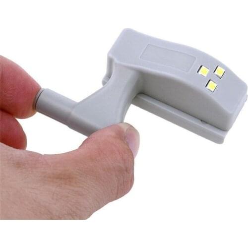 1PCS 0.25W Inner Hinge LED Sensor Light Closet Wardrobe Night Lamps For Kitchen Bedroom Living room Cabinet Cupboard Wardrobe