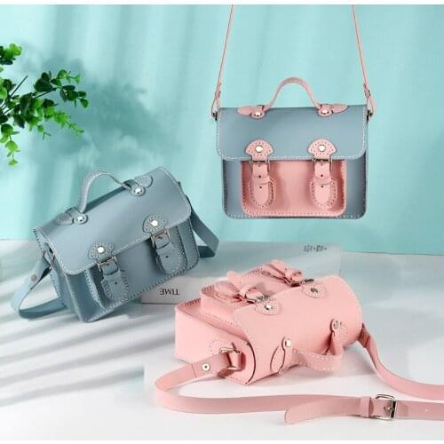 Vintage Cambridge Bag Making Materials DIY Self-made Leather Supplies Bag Handmade Woman Bag Handcraft Sewing Accessories