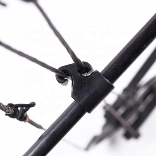 High Performance Bow and Arrow Gear Archery Kit Compound Bow Black Plastic Bowstring Slide