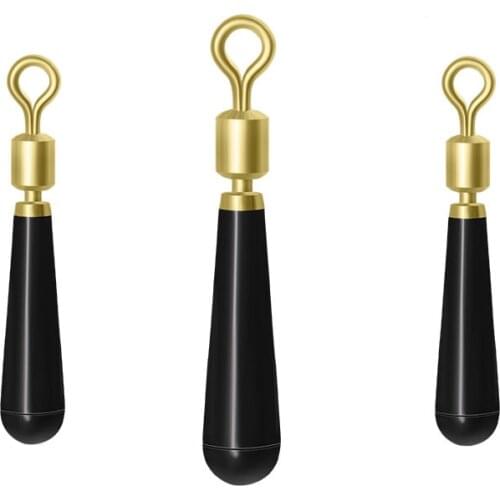 High end 50pcs/ Box High Quality Drift Fishing Floats Seat Copper Head Rubber Bobber For Led Fishing Float Rotation Buoy Seat