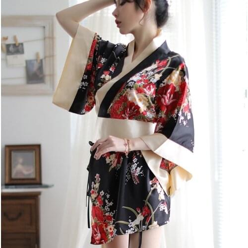Japanese Kimono Traditional Women Sexy Dress Japan Clothes Women Haori Yukata Cosplay Japanese Kimono Geisha Costume FF2377
