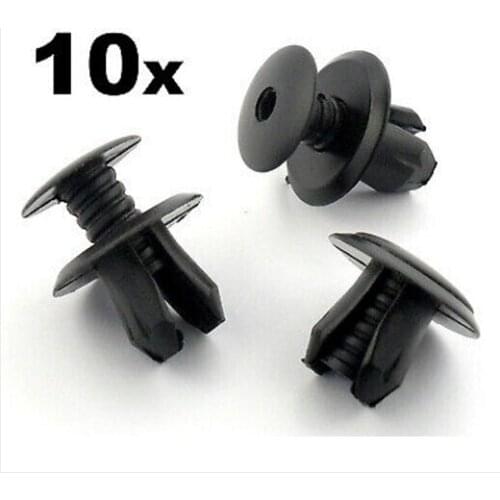 10x For VW Volkswagen T4 T5 Transporter Eurovan Black Trim Panel Van Lining Clips