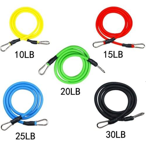 11pcs/Set Pull Rope Fitness Yoga Rubber Loop Tube Latex Tubes Exercises Resistance Bands Excerciser Body Training Workout
