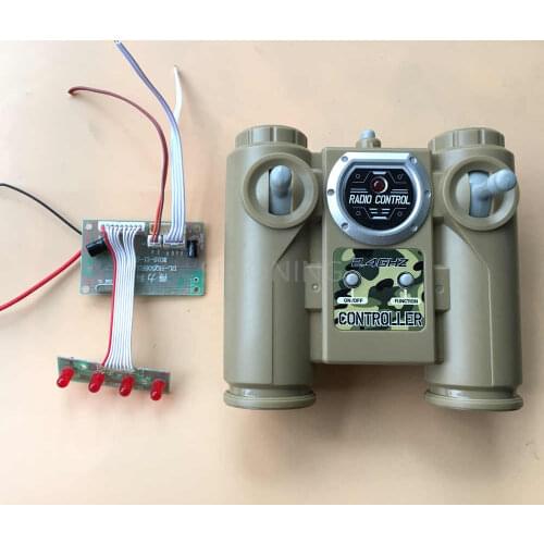 2017 New 6CH 2.4Ghz 30 meter remote control with receiver board radio module unit for DIY Car Tank Ship