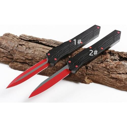 A1 MK7 7CR17 withlogo CNC Double Action Tactical Folding Fixed Blade Knife Pocket Fishing Hunting Edc Survival Tool Knives