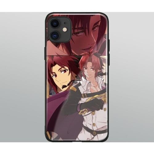 Crowley eusford Seraph of the End glass phone case shell for iPhone SE 6s 7 8 x xr xs 11 pro max Samsung S note 10 20 Plus ultra