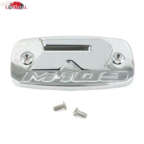 For Suzuki Boulevard M109R 109R M109 2006-2015 Aluminum Chrome Brake Reservoir Cap Cover Motorcycle Accessories