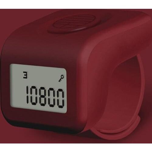 Electronic Portable Beads Counter Finger Button Control and Resetting
