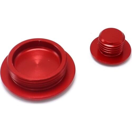 CNC Billet Engine Timing Plug Set For CRF150R CRF250R CRF450R CRF450X XR250 Baja Motard XR400 Motard TRX400EX TRX450R TRX450ER