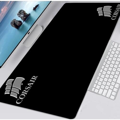 Corsair Logo XXL Mousepad Computer Kawaii Gaming Accessories Mouse Mat Large 80X30 Non-slip Mouse Pad Podkladka Pod Mysz 90x30