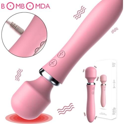 Powerful Magic Wand AV Vibrator Sex Toys for Woman Clitoris Stimulator Sex Shop toys for adults G Spot vibrating Dildo for woman