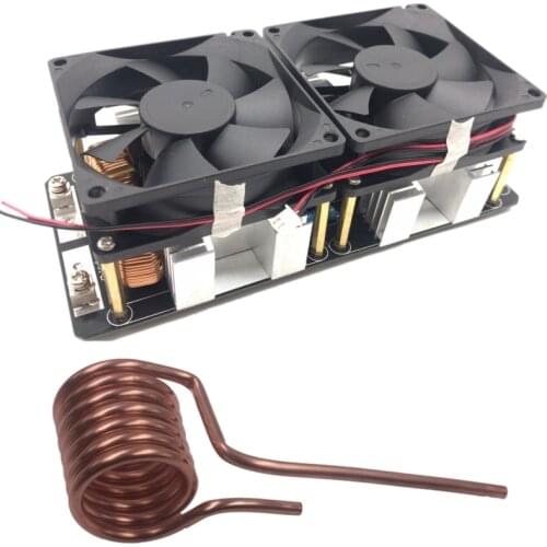 DC 12V~48V ZVS Low voltage induction heating board 2000W 50A Power supply module Flyback Driver Heater Tesla coil Heaters