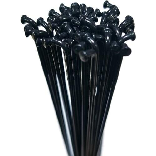 Super Light Pillar PSR Triple Butted 2015 J-bend 14G Spokes Black 10pcs/lot Original Thread No Cutting MTB Road Bicycle Ray