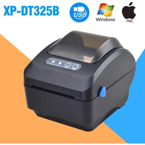3 Inch Thermal Shipping Label Barcode Printer 20-80mm Sticker Maker 152mm/s Built-in Adaptor Compatible With Win/Linux/Mac