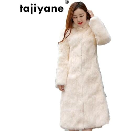 Winter Coat Women Clothes 2020 Real Fur Coat Rabbit Fur Coat Korean slim Jacket Full Pelt Plus Size 5XL 6XL Abrigo Mujer ZT461