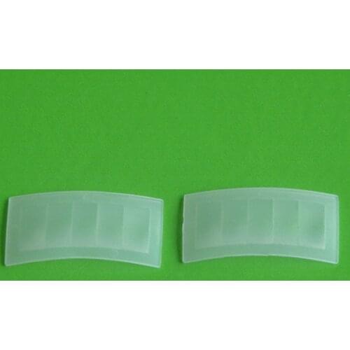 25.5x12.5mm Schistose Type HD PE Human Body Infrared Sensor Fresnel Lens PIR Lens 11m Sensing Distance Focal Length 11mm