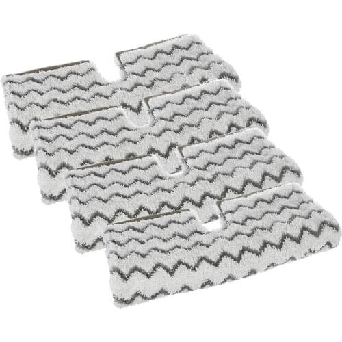 4PCS Microfiber Steam Mop Cleaning Pads Replacement for Shark Lift-Away Pro Steam Pocket Mop S3973 S3973D S3973W Household