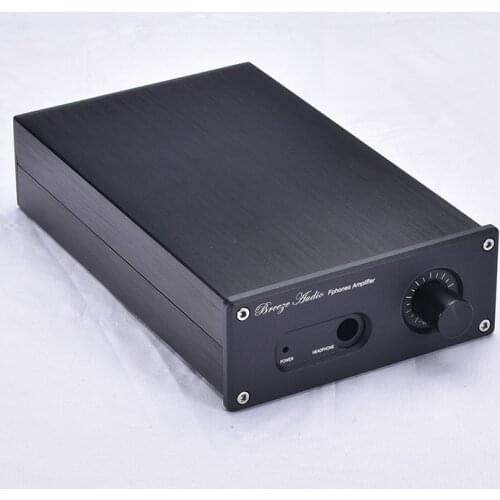 BZ1506 All Aluminum Headphone Amplifier Chassis Amp Audio Enclosure Headphone Case DIY Box 155*60*231MM