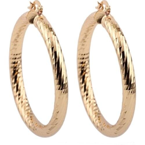 Beadsland Cooper Earrings 5CM Diameter Fashion Jewelry Women Gift