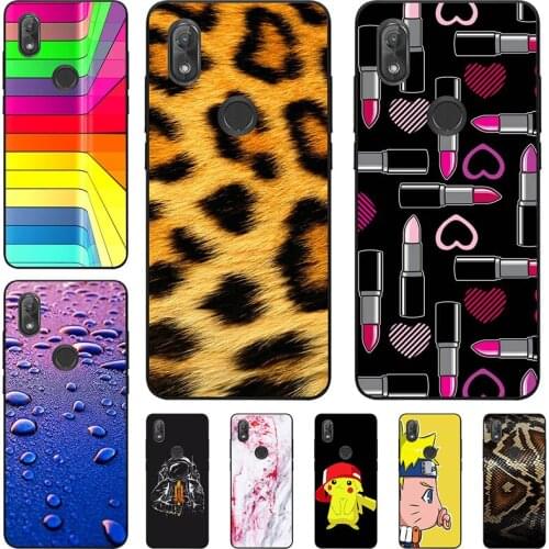 Phone Bags & Cases for Wiko View Max Soft TPU Case Soft Silicone Back Covers Painted Shell for Wiko View 2 Pro 6.0"