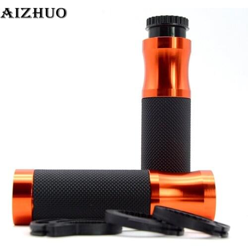 CNC Aluminum 7/8"22mm motorcycle handlebar grips motocross handle grips For Honda VTR1000F / FIRESTORM VTX1300 X-11 CB400 HORNET