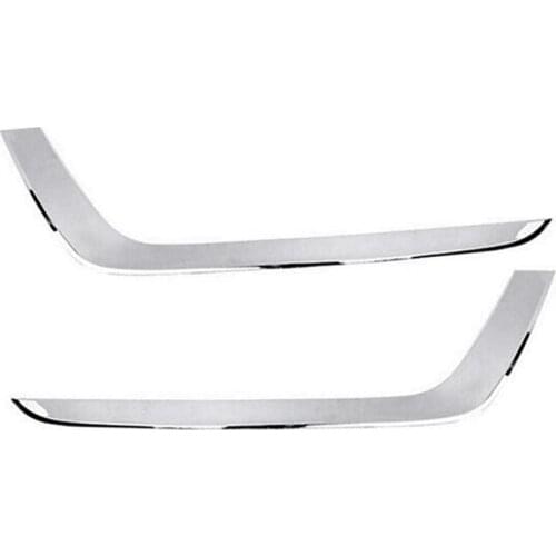 Car Chrome Front Headlight Eyebrow Cover Decoration Sticker For- Q3 2012 -2016