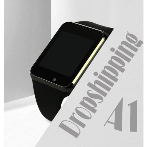 DropShipping Smart Watch A1 Support Bluetooth Call Camera SIM/TF Card WristWatch Smartwatch a1 for Android Free Shipping