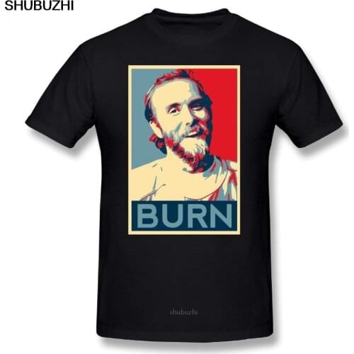 Burzum T-Shirt Varg Vikernes - BURN Basic T Shirt Casual T-Shirts Graphic Summer Men Short Sleeve 100 Cotton Tee Shirt sbz8469