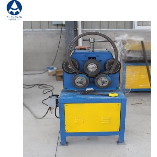 Customized JY-50 automatic iron Angle rolling machine stainless steel Angle Iron Bender