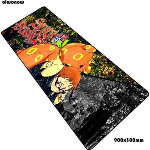 Nanatsu no taizai mats 900x300x3mm Boy Gift gaming mouse pad big keyboard mousepad Customized notebook accessories padmouse mat