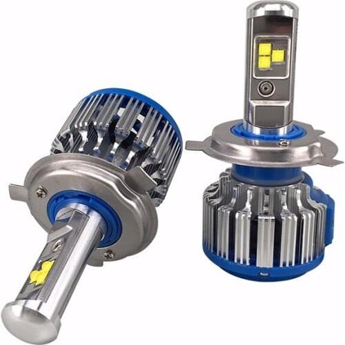 LDDCZENGHUITECT Car LED Headlight H4 LED Bulbs High Low Beam 70W 7000LM 6000K Auto Canbus No Error Lamp