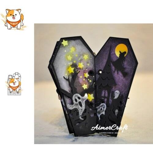 Halloween Series Metal Cutting Dies Scrapbooking Stencil DIY Decorative Craft Embossing Die Cuts Card Making New Dies For 2019