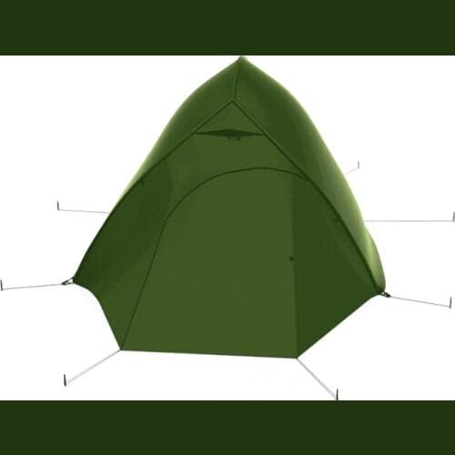 Naturehike CloudUp Series Ultralight Hiking Tent 20D/210T Fabric For 1 Person With Mat Warm Tent NH18T010-T
