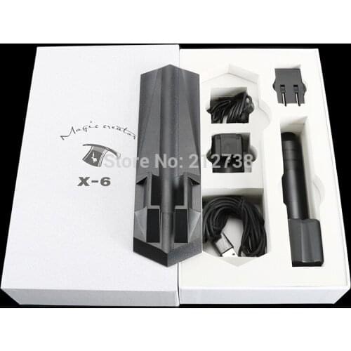 Newest X6 Wireless Rechargeable Cartridges needles Rotary Pen Machine Fast Charge Mute Low Vibration