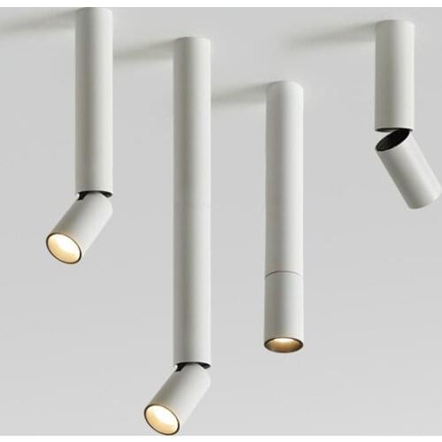 Spotted light LED skylight concentrator household anti-glare non-main lighting Nordic ceiling no-hole down light