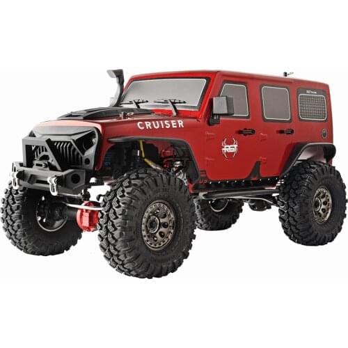 RGT Rc Car 1:10 Scale 4wd Crawler Rock Cruiser EX86100V2 313mm Wheelbase Rock Crawler Off Road Truck RTR 4x4 Waterproof Toys