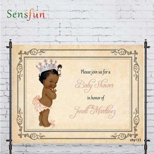 LEVOO Photography Backdrop Baby Shower Neonatal Retro Pattern Party Prop Fabric Photography Backdrop Photocall Photobooth