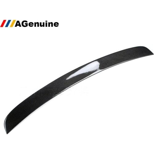 UV polished 3K real Carbon fiber MP style car rear door roof spoiler wing for BMW X5 F15