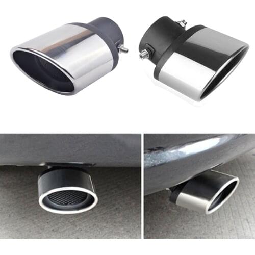 For Chevrolet Cruze Trax Aveo Lova Camaro Cobal Sail Epica Captiva Volt Universal Car Exhaust Muffler Car Tail Throat