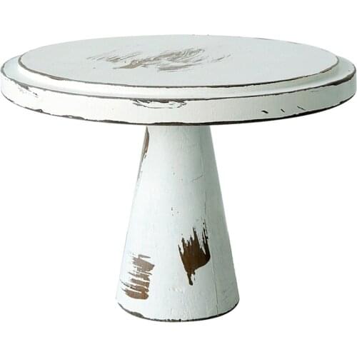 Vintage White Wood Cake Stands Ornament Storage Racks Cake Tools for Fondant Cupcake Storage Holders