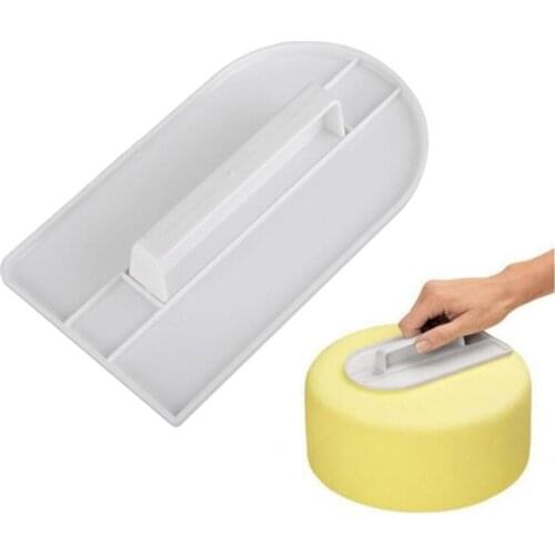1Pcs Cake Cream Smoother Scraper Creative Kitchen Baking Cake Essential Tool